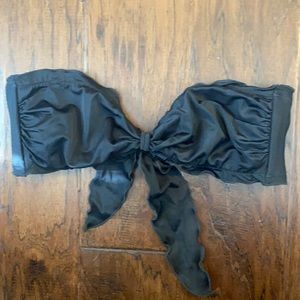 Victoria secret black bikini top size medium